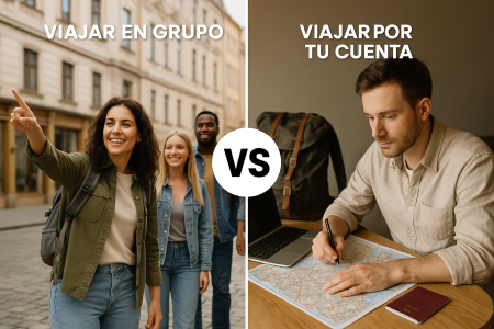 ¿Viajar en grupo o por tu cuenta? La guía definitiva para elegir tu mejor forma de viajar